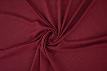10 meter lycra tule - Bordeaux rood, Overige materialen, Verzenden, 120 cm of meer, Rood