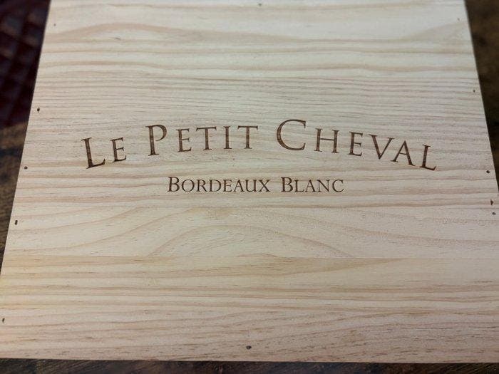 2019 Le Petit Cheval Blanc - Bordeaux - 3 Flessen (0.75, Verzamelen, Wijnen