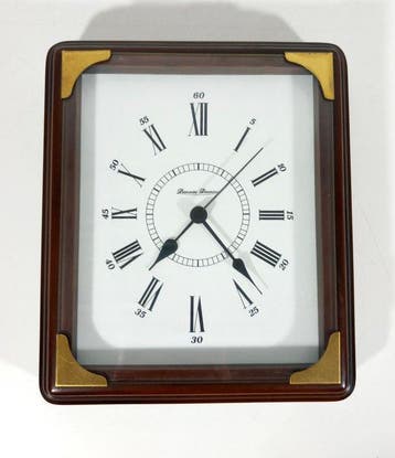 Wandklok - Diamantini Domeniconi - Glas, Hout, Messing -