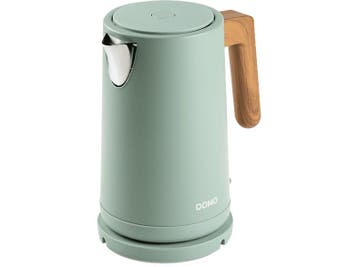 Domo -  Waterkoker Wood You 1.7 L  - Groen, Verzenden