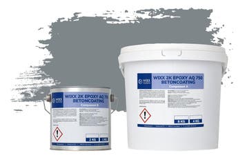 Wixx 2K Epoxy AQ 750 Betoncoating RAL 7046 | Telegrijs 2, Verzenden