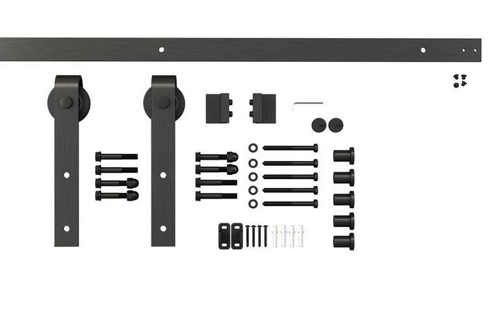 Schuifdeursysteem - Recht met rails, Doe-het-zelf en Bouw, Raamkozijnen en Schuifdeuren, Nieuw