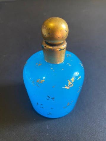 Parfumfles - 24 kt goud - Ondoorzichtig glas