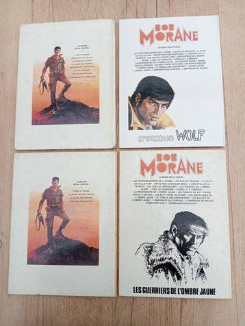 Bob Morane - 4x C - EO/Ré - 4 Album - 1970/1982, Nieuw