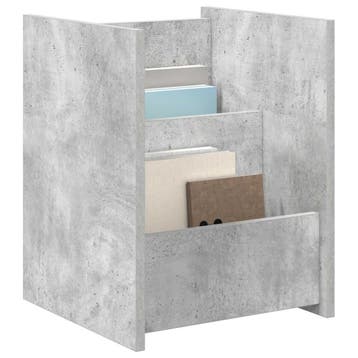 vidaXL Tijdschriftenrek Betonnen Grijs 35 x 35 x 45 cm, Verzenden