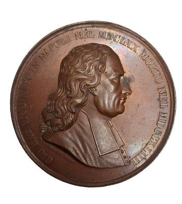 Italië. 1845 Congresso Scienziati Regno di Napoli - opus