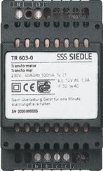 Siedle TR Universele Voedingseenheid 12V 1.3A | 200035160-00, Verzenden, Nieuw