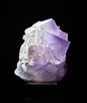 Élégants cubes de fluorite violette, cristaux esthétiques,, Collections