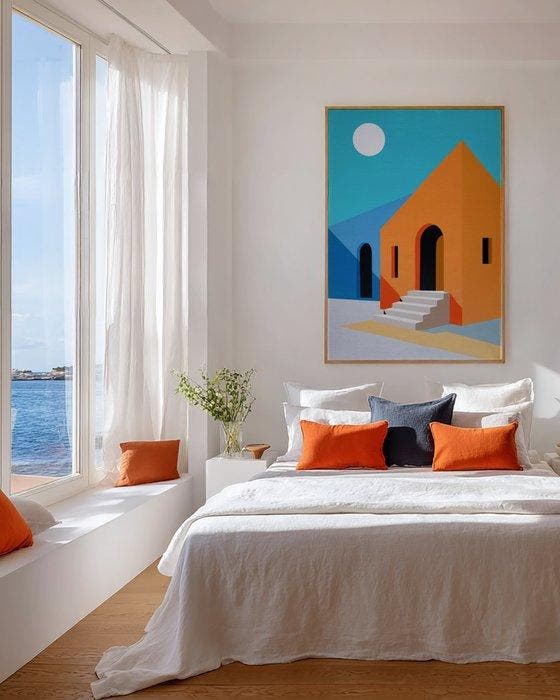 Nelson F. León - Umbral en Calma XL- (NO Reserve), Antiquités & Art, Art | Peinture | Moderne