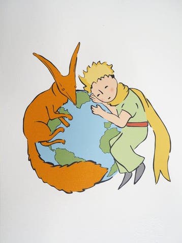 Antoine de Saint-Exupéry (1900-1944) - Le petit prince et le, Antiquités & Art