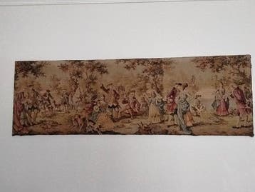 Wanddecoratie - Frankrijk - Wandtapijt Globin XVIIIe, Antiek en Kunst