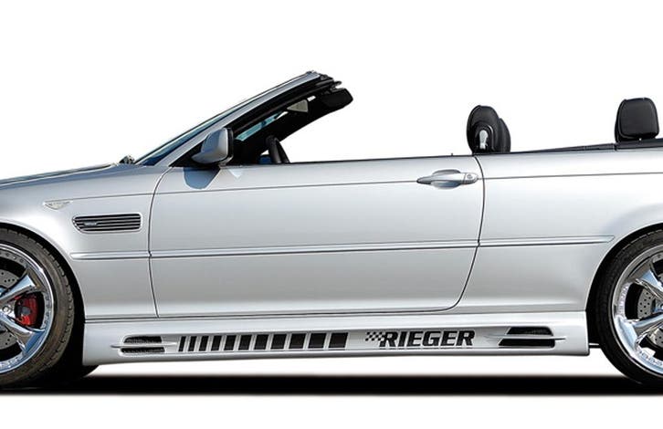 Rieger side skirt (175mm) | 3er E46: 02.98-12.01 (tot Faceli, Autos : Pièces & Accessoires, Carrosserie & Tôlerie, Envoi