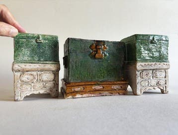 Chinois antique, dynastie Ming Poterie Funerary model, Antiquités & Art