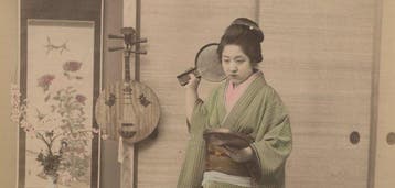 Enami, Farsari, Suzuki, Yokohama School (XIX) - Dressing