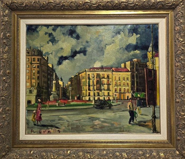 Santiago Puig Valls (1943) - Barcelona, Antiquités & Art, Art | Peinture | Classique