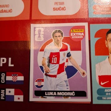 2026 Panini FIFA World Cup 2026 Luka Modric Extra sticker
