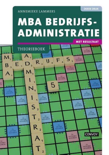 MBA Bedrijfsadministratie Theorieboek 9789463170772, Boeken, Verzenden, Zo goed als nieuw, Annemieke Lammers