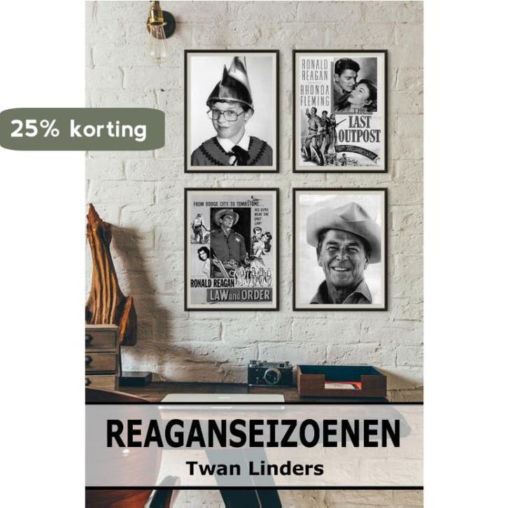 Reaganseizoenen 9789081804332 Twan Linders, Boeken, Historische romans, Zo goed als nieuw, Verzenden