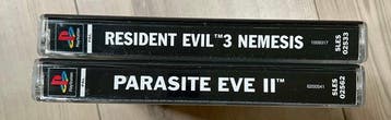 Sony - Playstation 1 (PS1) - Parasite Eve II + Resident Evil