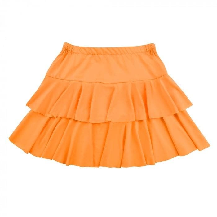 Oranje Minirok Ruches, Kinderen en Baby's, Carnavalskleding en Verkleedspullen, Nieuw, Verzenden