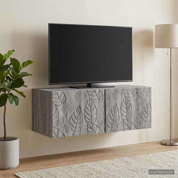 vidaXL Wandmontage TV-kast 59,5 x 31 cm Grijs Sonoma Bewerkt, Verzenden