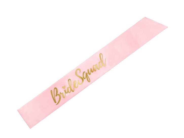 Sjerp Vrijgezellenfeest Bride Squad 75cm, Hobby en Vrije tijd, Feestartikelen, Nieuw, Verzenden
