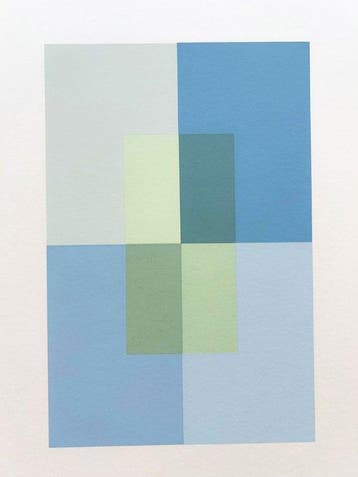 Josef Albers (1888-1976) - Interaction of Colors - XVII-3, Antiek en Kunst