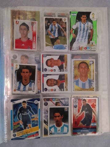Panini. Topps: Collection Angel Di Maria Arquivador Total, Collections