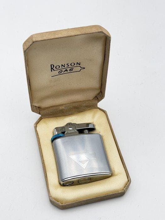 Ronson - Zonder minimumprijs - Aansteker - Staal, Verzamelen, Rookartikelen, Aanstekers en Luciferdoosjes