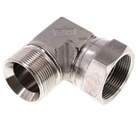 Raccord coudé 90° G 1 1/2 M/F en acier inoxydable 125 Bar, Doe-het-zelf en Bouw, Overige Doe-Het-Zelf en Bouw, Verzenden