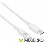 ACT USB 2.0 laad- en datakabel C male - Lightning male 1, Verzenden