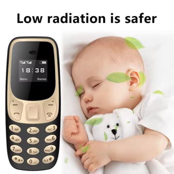 BM10 Mini Telefoon - 0.66 inch HD Scherm - Dual SIM -, Verzenden, Nieuw