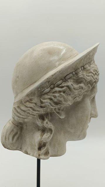 sculptuur, Testa di Era Ludovisi - 36 cm - marmerpoeder