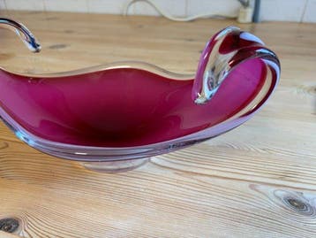 Flygsfors - Paul Kedelv - Vaas - Schelp - Glas - Schelp vaas