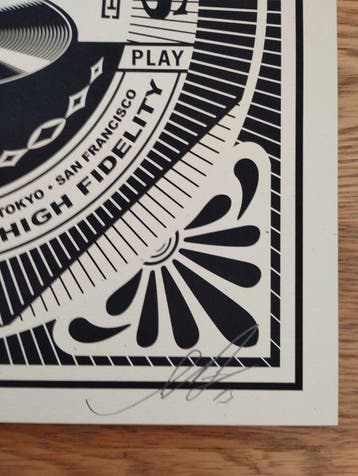 Shepard Fairey (OBEY) (1970) - Satangelic Sounds (artist