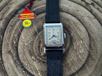 Junghans - Art Deco - cal. J96 - NOS - Serviced - Zonder