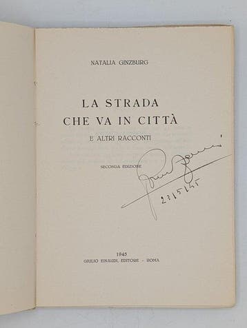 Natalia Ginzburg - La strada che va in città - 1945