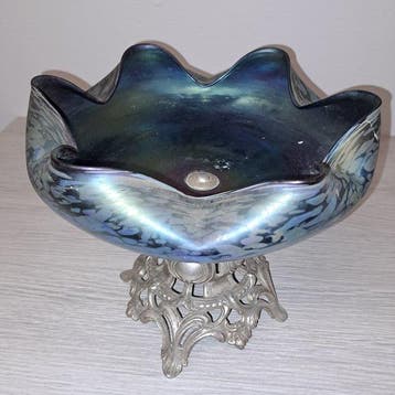 johann loetz witwe(1778-1848) - Tafelmiddenstuk - Glas, Antiek en Kunst