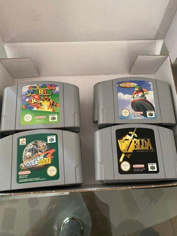 Nintendo - N64 - Lot jeux Nintendo 64 et