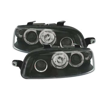 PHARES POUR FIAT PUNTO 99-03 ANGEL EYES FOND NOIR, Verzenden, Nieuw