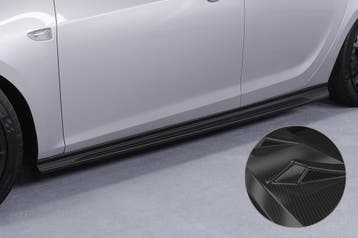 Zijskirts voor Opel Astra J Sports Tourer SS504-C, Verzenden, Nieuw