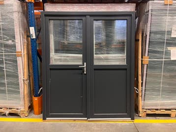 Garagedeur, staldeur, pvc raam, Kunststof deur, schuiframen,, Ophalen of Verzenden, Buitendeur