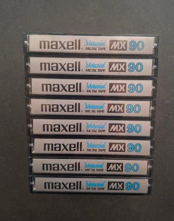Maxell - MX90 - XLII-S90 Lege audiocassette, Audio, Tv en Foto, Nieuw
