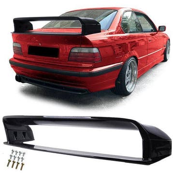 GT High Version LTW Glans Zwart BMW 3 Serie E36 Coupe B9758, Nieuw, Achter, BMW