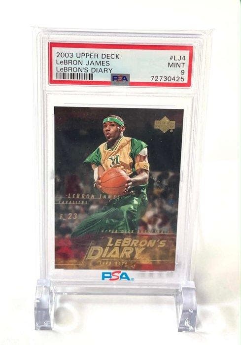 2003 Upper Deck All-Stars LeBron James LJ4 First edition -, Collections, Autocollants