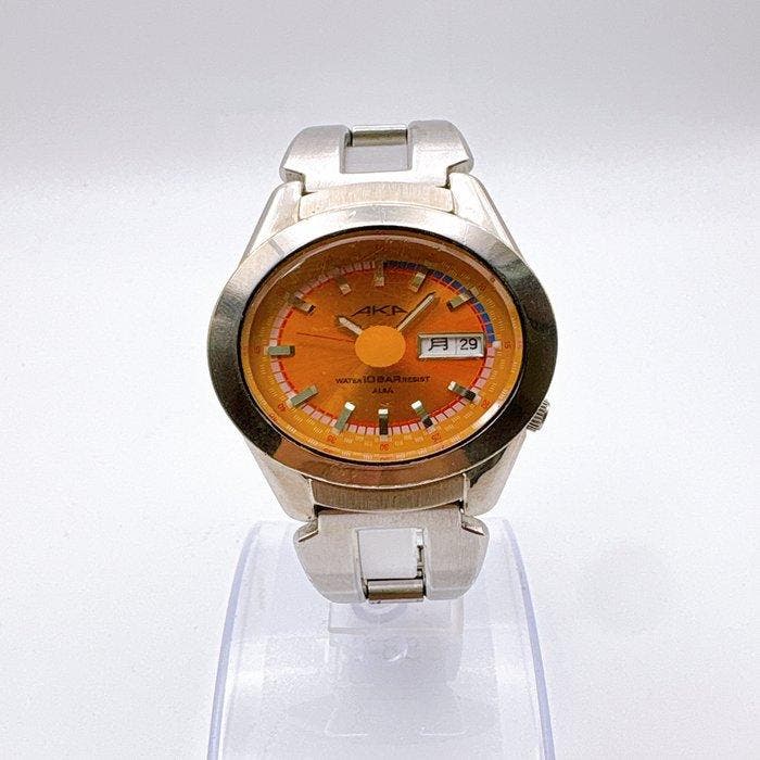 Seiko - ALBA AKA Orange Dial V743-5A10 Vintage Quartz -, Bijoux, Sacs & Beauté, Montres | Anciennes | Antiquités