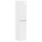 vidaXL Wandgemonteerde Badkamerkast Hoogglans Wit 33 x 34,5, Maison & Meubles, Tables | Coiffeuses, Verzenden