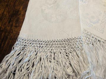Handdoek (4) - 170 cm - 65 cm - Antieke uitzet