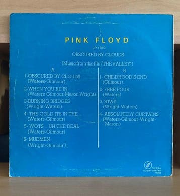 Pink Floyd - Obscured By Clouds - Vinylplaat - Drukfout -, Nieuw in verpakking