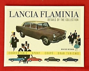 Lancia Flaminia details of the collection, Verzenden, Wim Oude Weernink